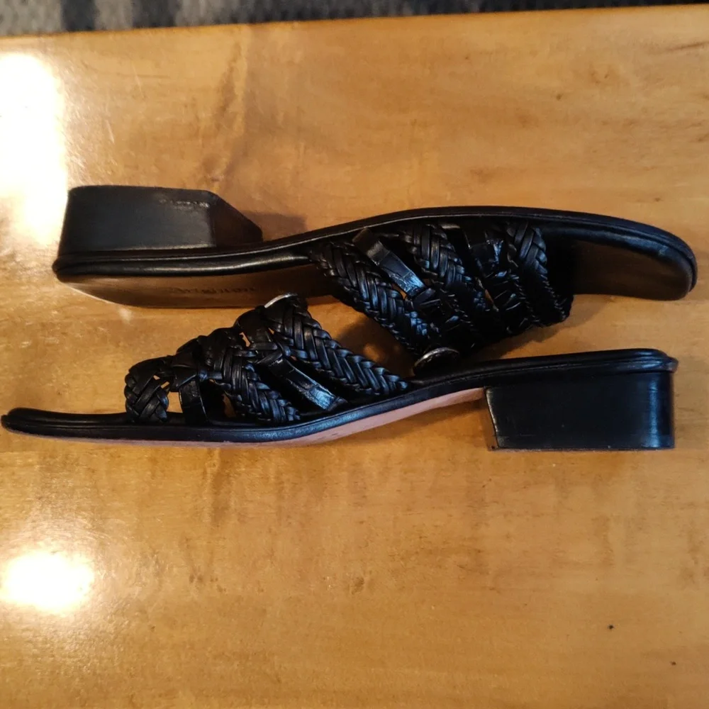 Brighton black sandals size 7 made in Brazil - Picture 6 of 12